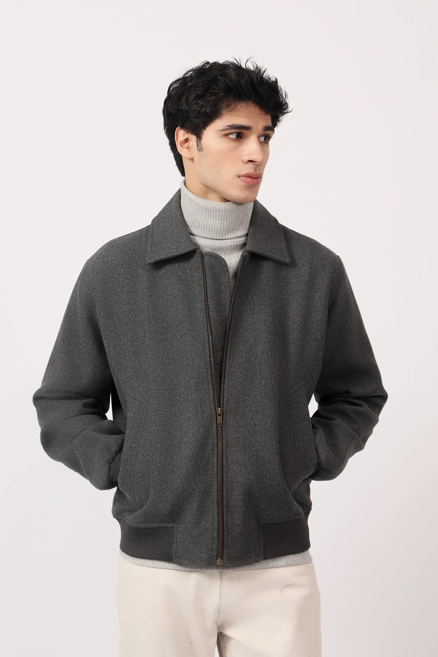 WOOL BLEND JACKET